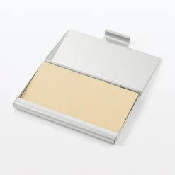 Discount Muji Tarjetero de aluminio