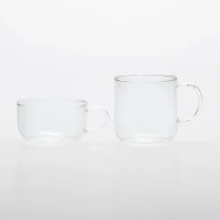 Muji Taza de Té de cristal resistente al calor / 250 ml