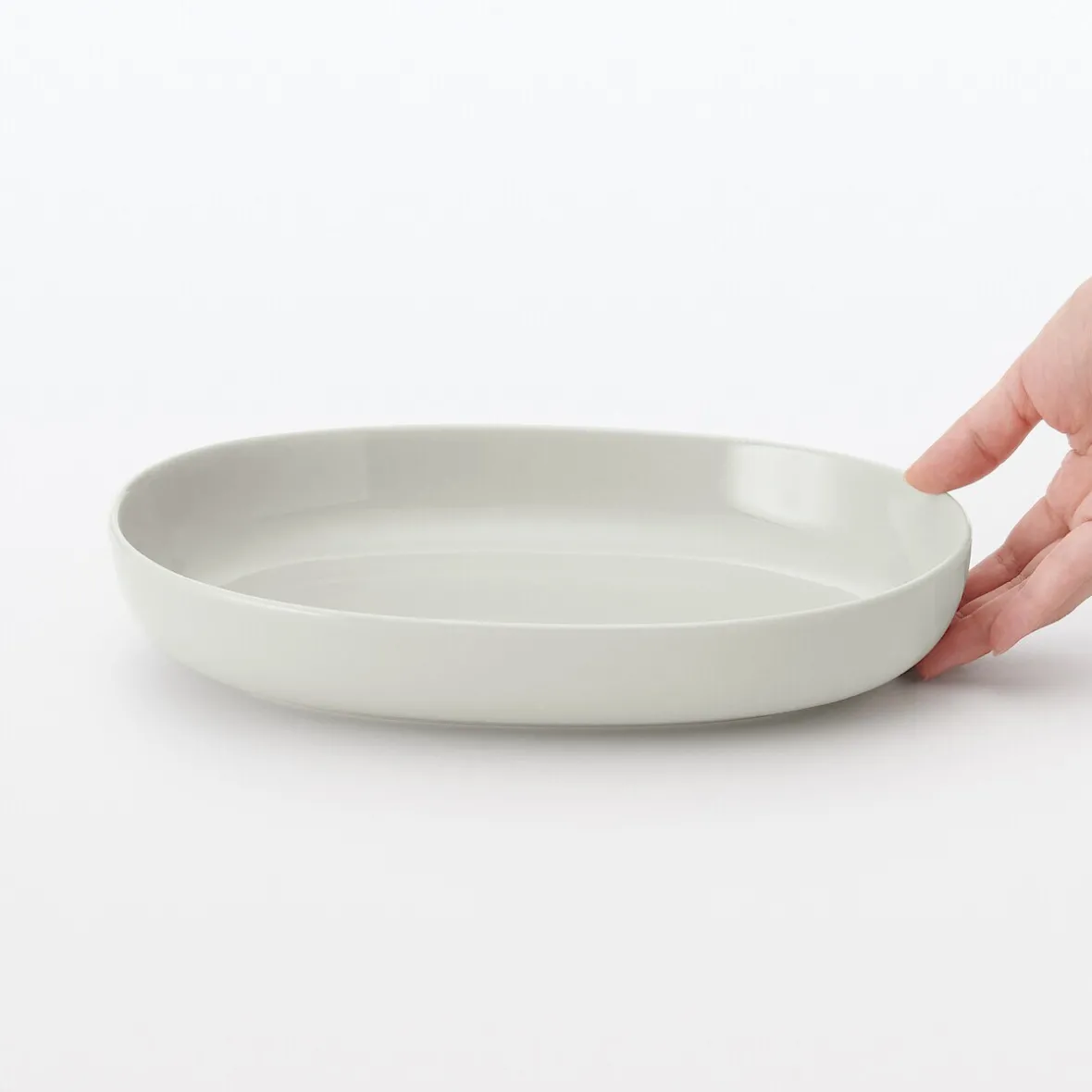 Hot Muji Tazón Ovalado de Vajilla para el Uso Diario