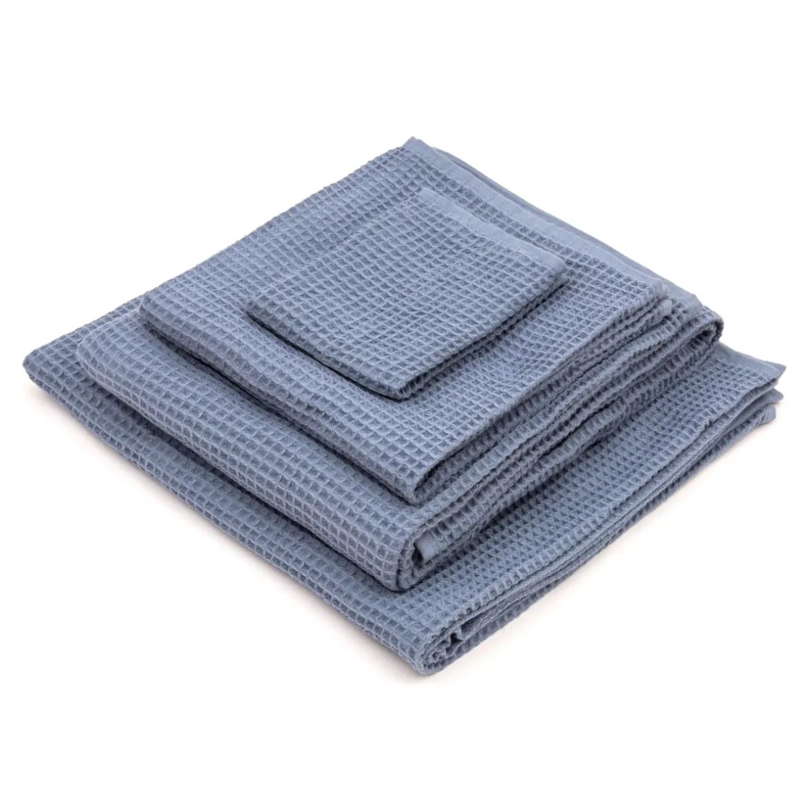 Clearance Muji Toalla de mano de algodón orgánico con textura de gofre