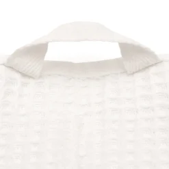 Clearance Muji Toalla facial de algodón orgánico con textura de gofre