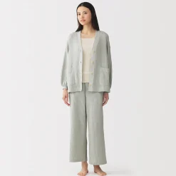 Hot Muji Top sujetador liso acanalado en mezcla de lyocell para mujer