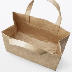 Clearance Muji Tote bag al estilo de papel - Extra pequeña