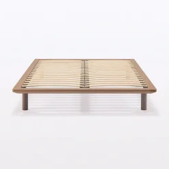 Clearance Muji Unidad principal de Cama de nogal con plataforma D