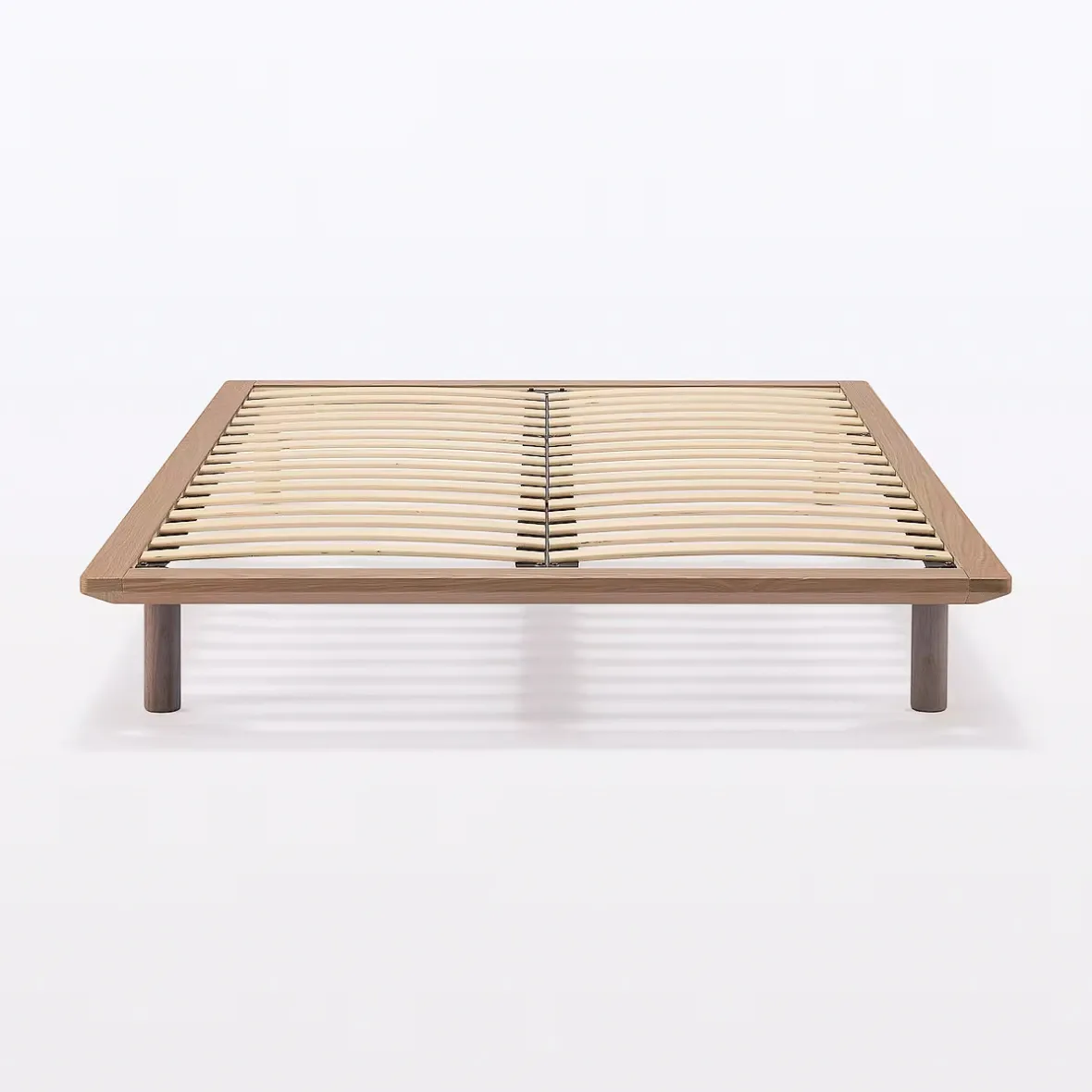 Clearance Muji Unidad principal de Cama de nogal con plataforma D