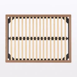 Clearance Muji Unidad principal de Cama de nogal con plataforma D