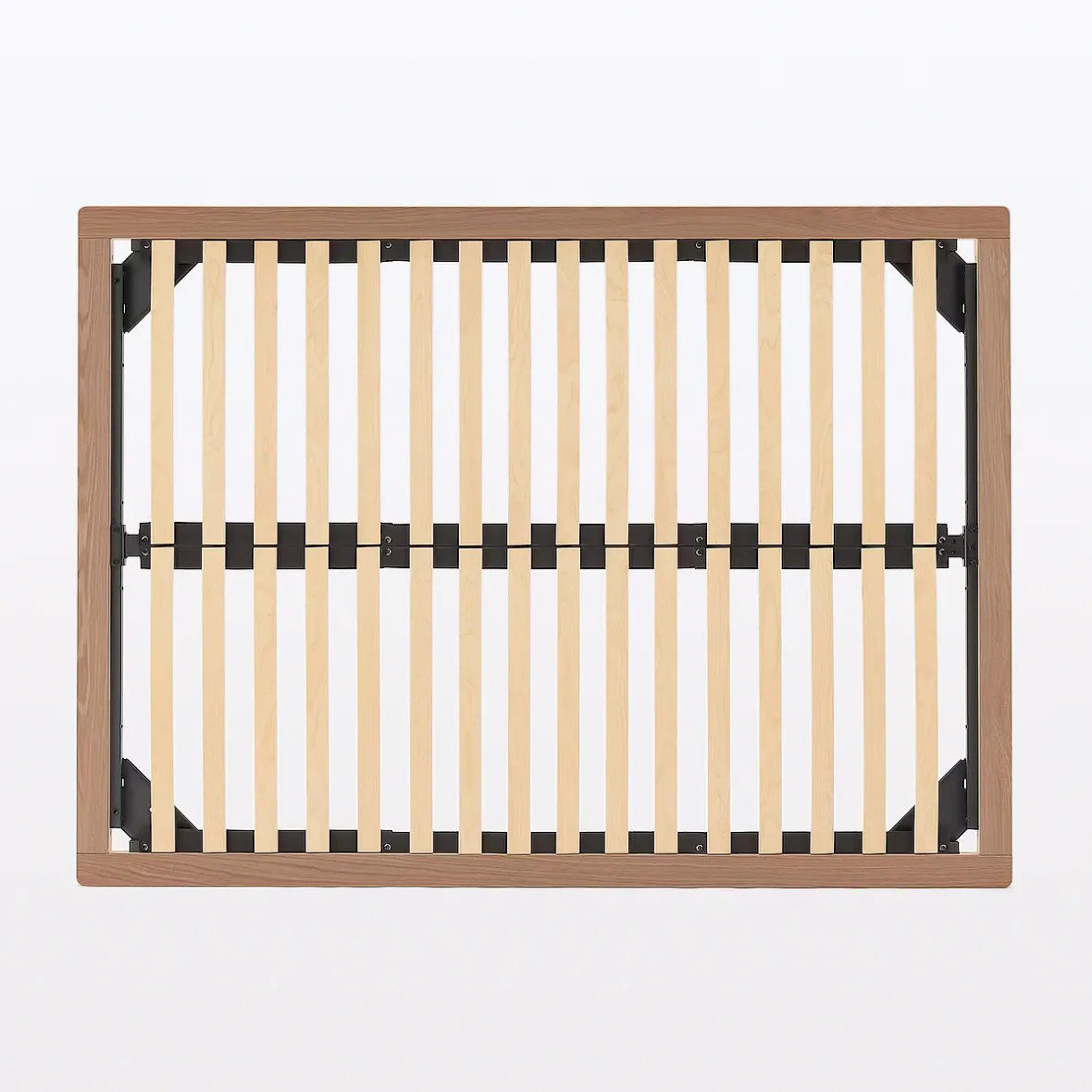 Clearance Muji Unidad principal de Cama de nogal con plataforma D