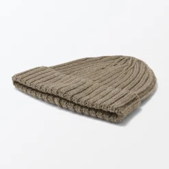 New Muji Unisex Gorro acanalado 
