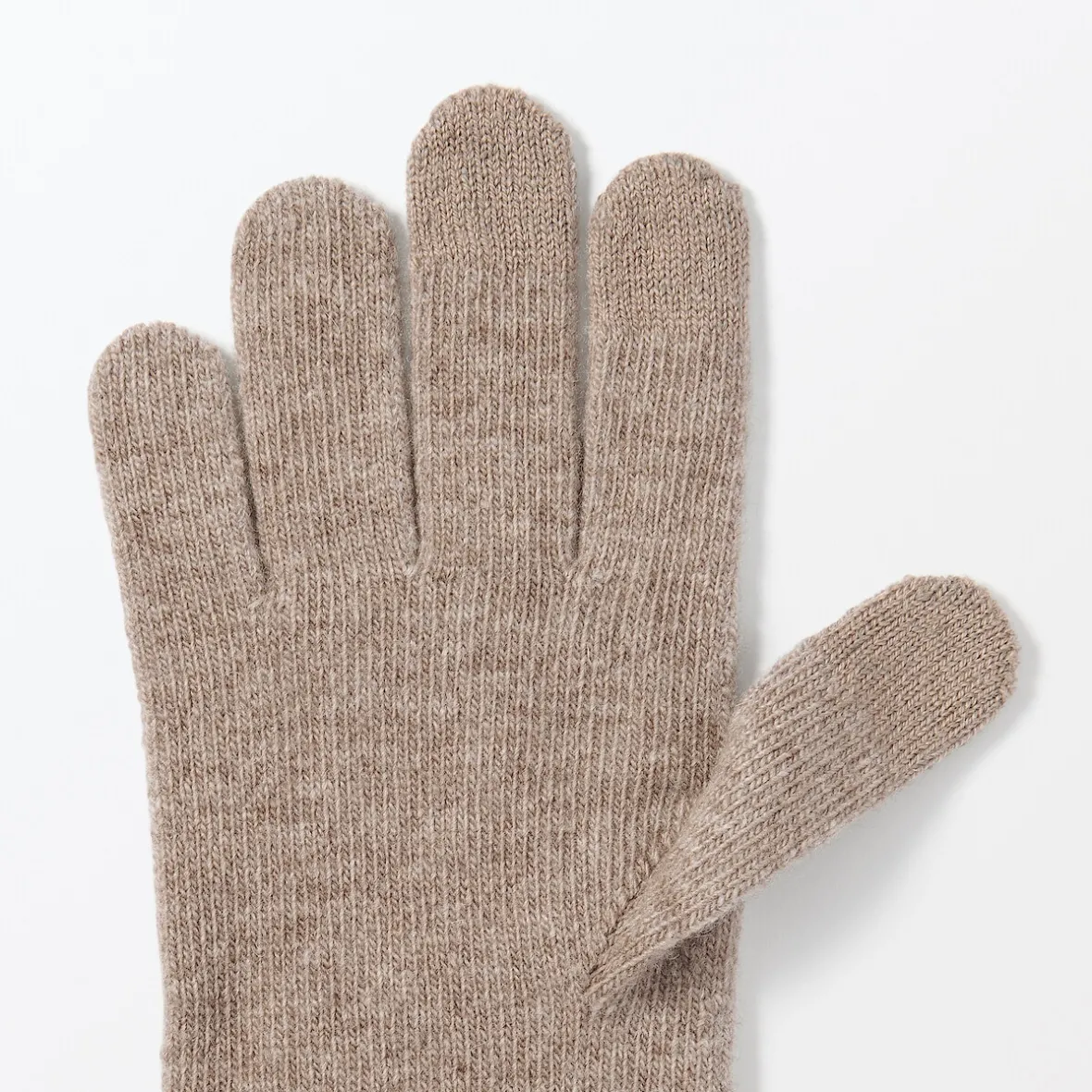 Sale Muji Unisex Guantes para pantalla táctil con forro cepillado de mezcla de lana