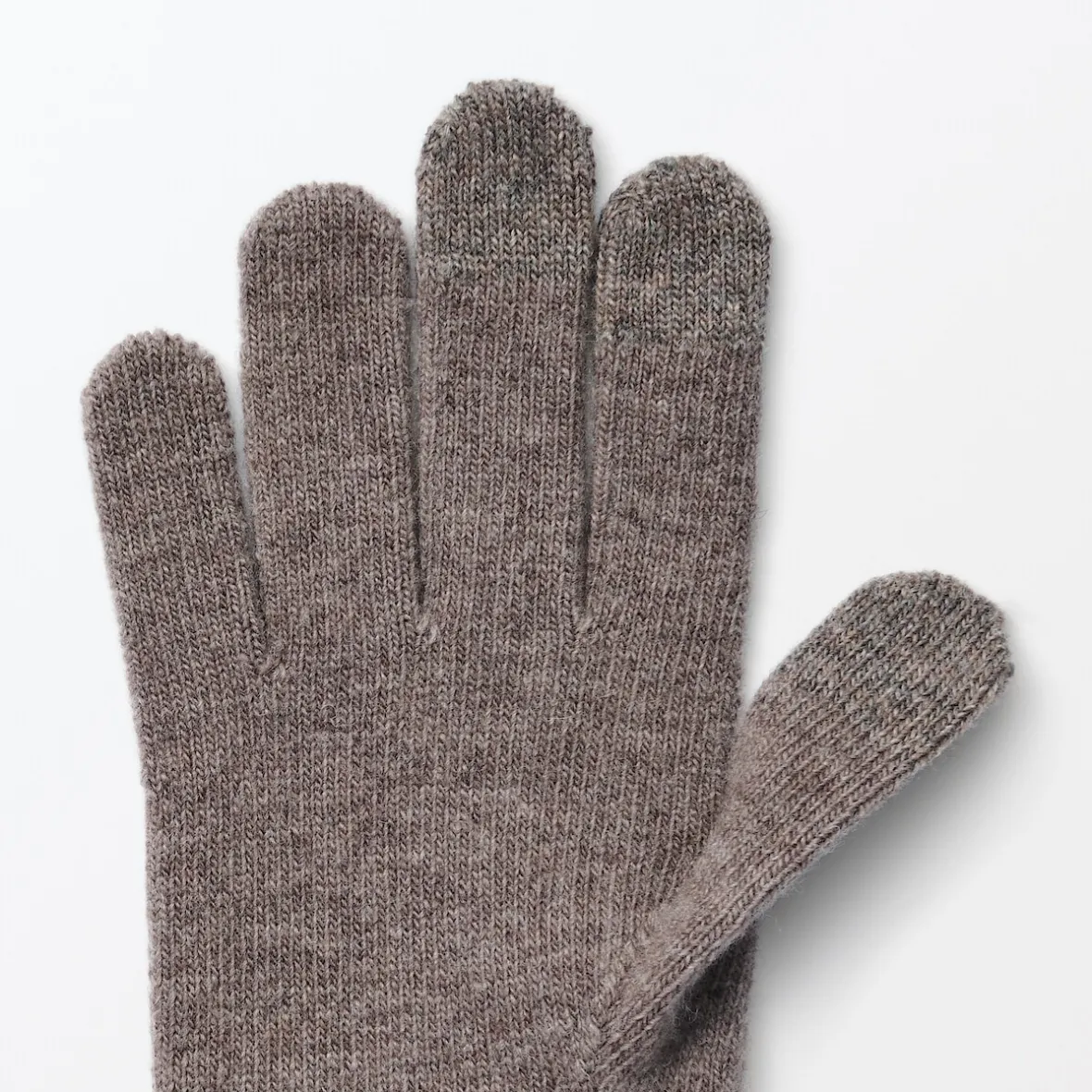 Sale Muji Unisex Guantes para pantalla táctil con forro cepillado de mezcla de lana