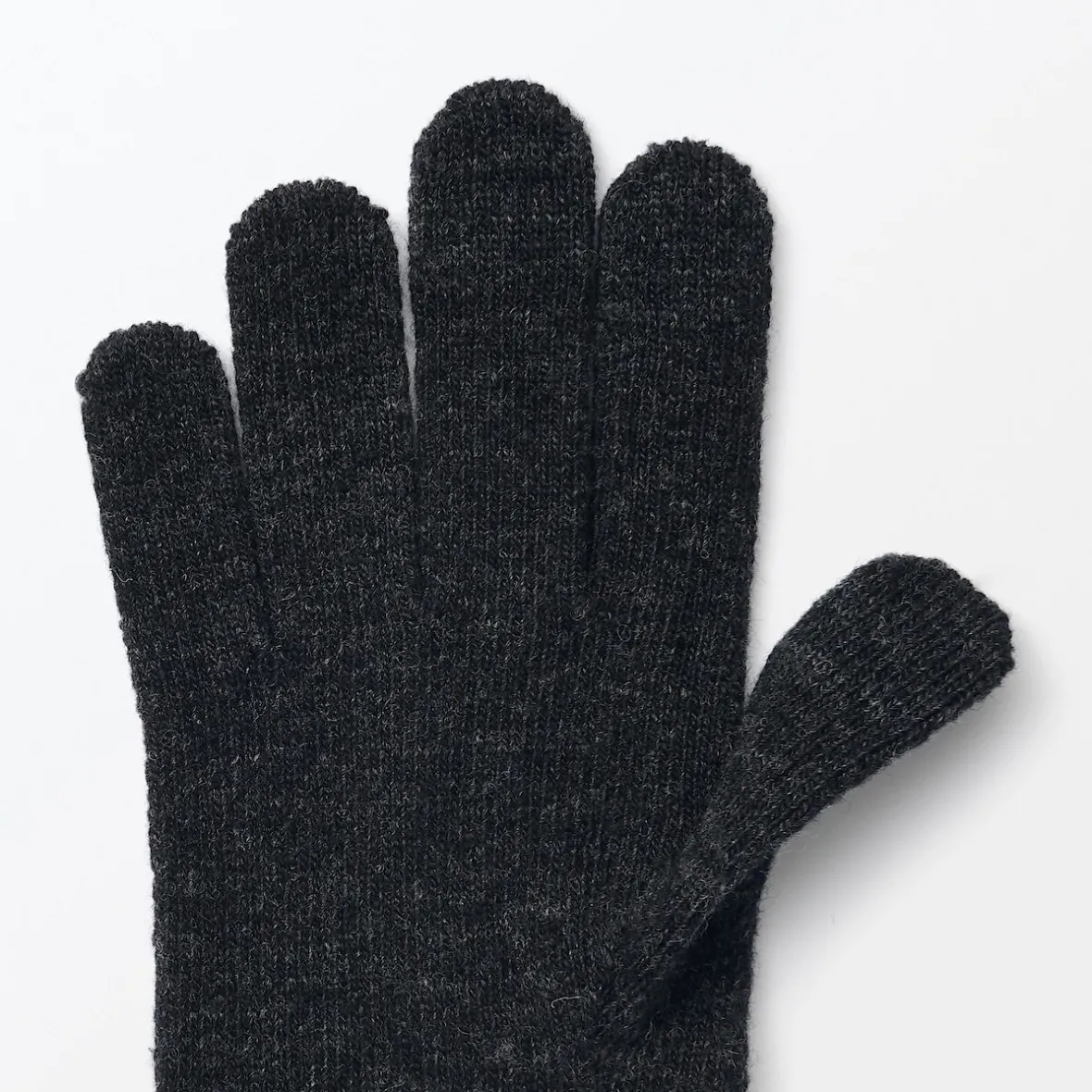 Sale Muji Unisex Guantes para pantalla táctil con forro cepillado de mezcla de lana