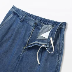 Muji Vaquero de pierna recta y mezcla de kapok para hombre