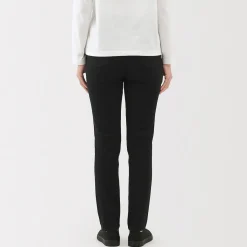 New Muji Vaqueros ajustados y elásticos para mujer ‐ Negro