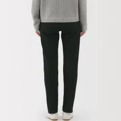 New Muji Vaqueros ajustados y elásticos para mujer ‐ Negro
