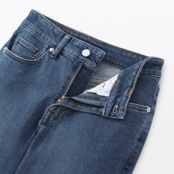 Outlet Muji Vaqueros ajustados y elásticos para mujer