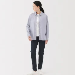 Outlet Muji Vaqueros ajustados y elásticos para mujer
