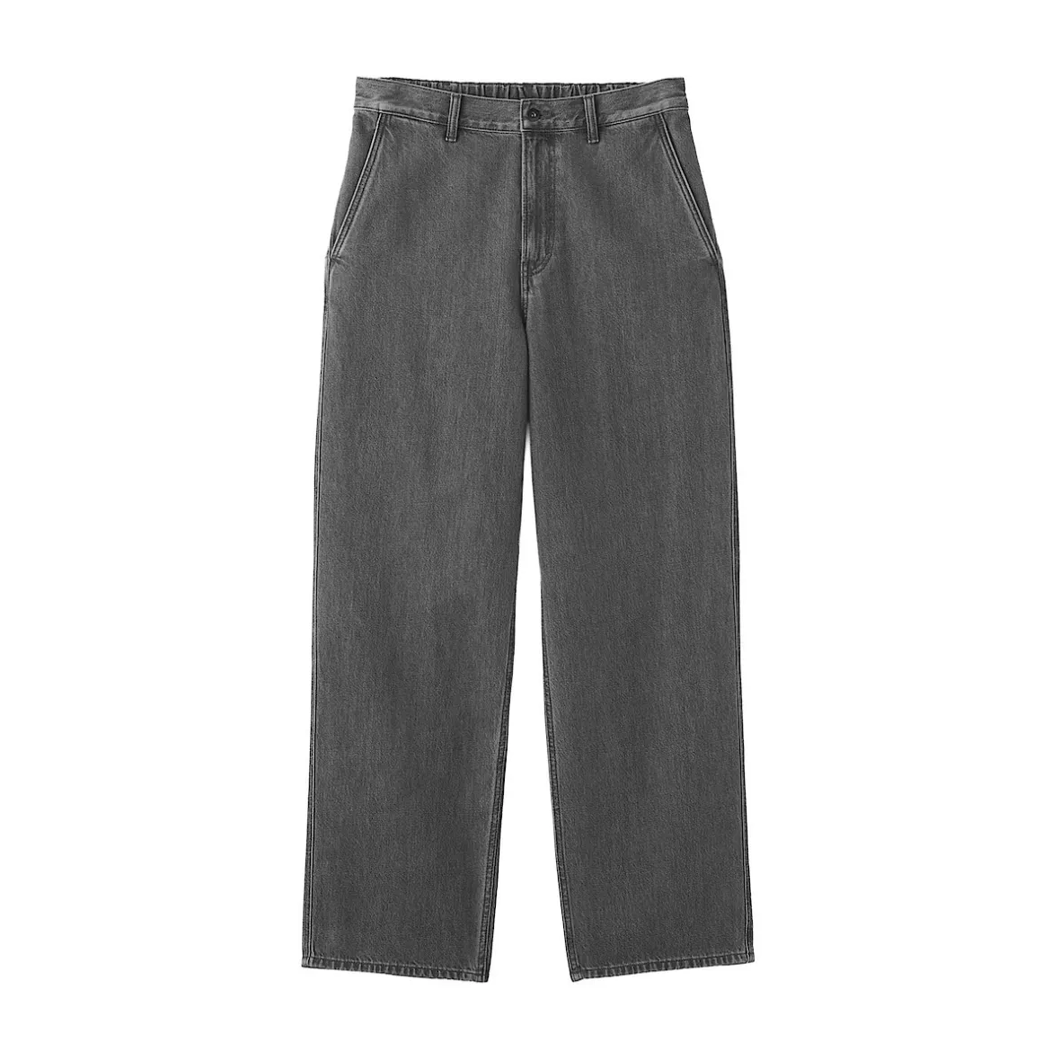 Discount Muji Vaqueros anchos de mezcla de kapok para hombre