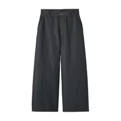 Clearance Muji Vaqueros cocoon en denim de poliéster reciclado para mujer Azul Marino Oscuro