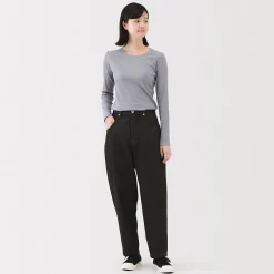 Hot Muji Vaqueros tipo cocoon de mezcla de kapok para mujer