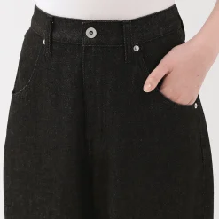 Hot Muji Vaqueros tipo cocoon de mezcla de kapok para mujer