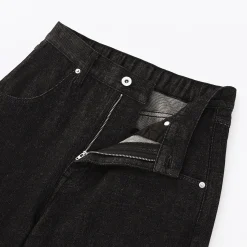 Hot Muji Vaqueros tipo cocoon de mezcla de kapok para mujer