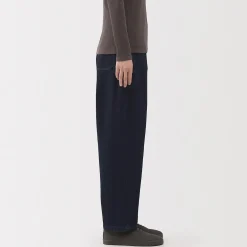 Hot Muji Vaqueros tipo cocoon de mezcla de kapok para mujer
