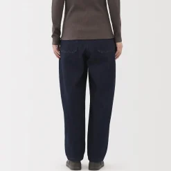 Hot Muji Vaqueros tipo cocoon de mezcla de kapok para mujer
