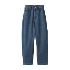 Sale Muji Vaqueros tipo cocoon de mezcla de kapok para mujer