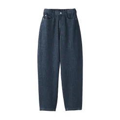 Sale Muji Vaqueros tipo cocoon de mezcla de kapok para mujer