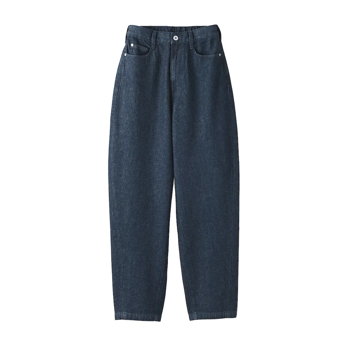 Sale Muji Vaqueros tipo cocoon de mezcla de kapok para mujer