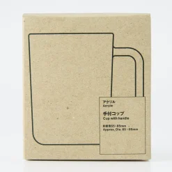 Outlet Muji Vaso acrílico con asa