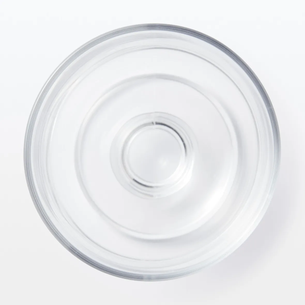 Outlet Muji Vaso de tallo corto de cristal templado S