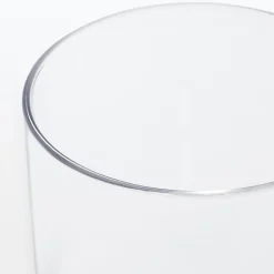 Online Muji Vaso de tallo corto de cristal templado L