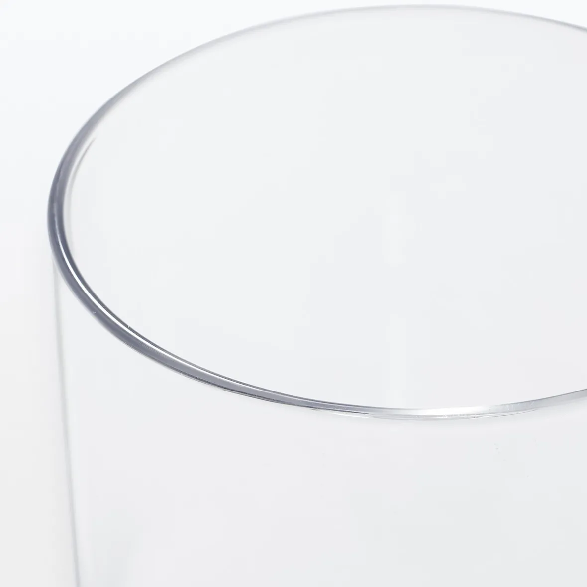 Online Muji Vaso de tallo corto de cristal templado L