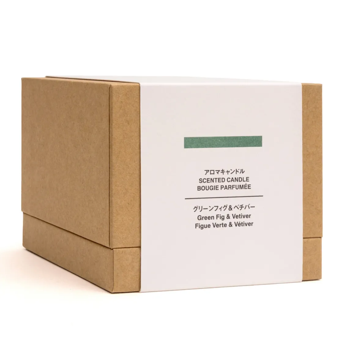 Clearance Muji Vela de 3 mechas de higo verde y vetiver