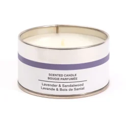 New Muji Vela en lata de lavanda, berg, sándalo