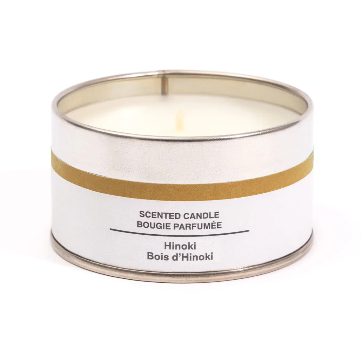 Muji Vela en lata de madera hinoki
