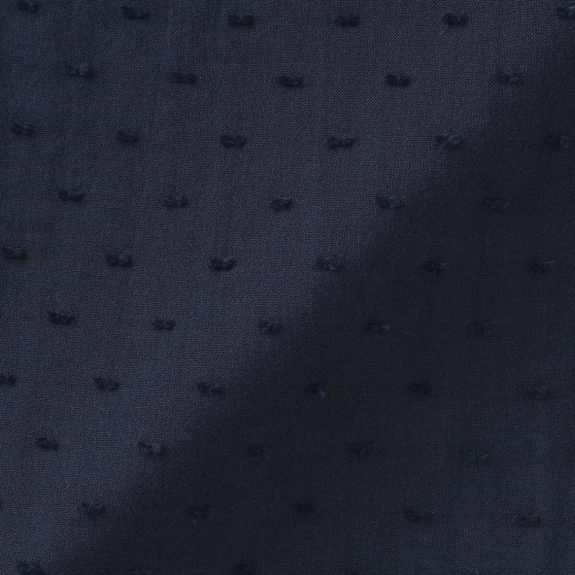 Hot Muji Vestido top de doble gasa con puntos dobby para mujer
