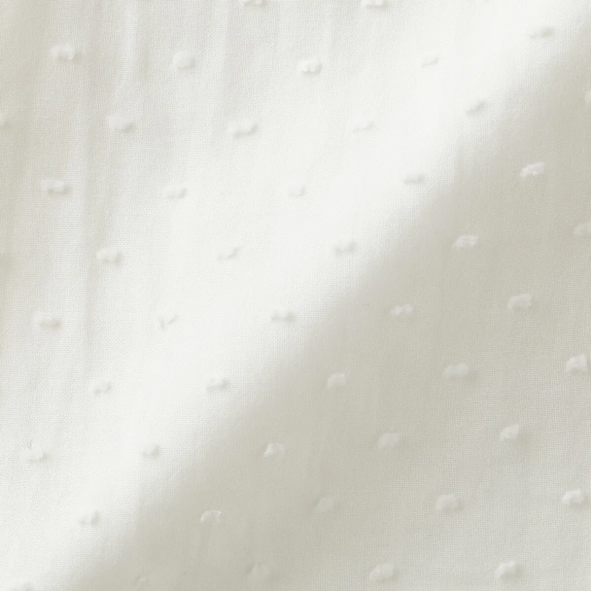 Hot Muji Vestido top de doble gasa con puntos dobby para mujer