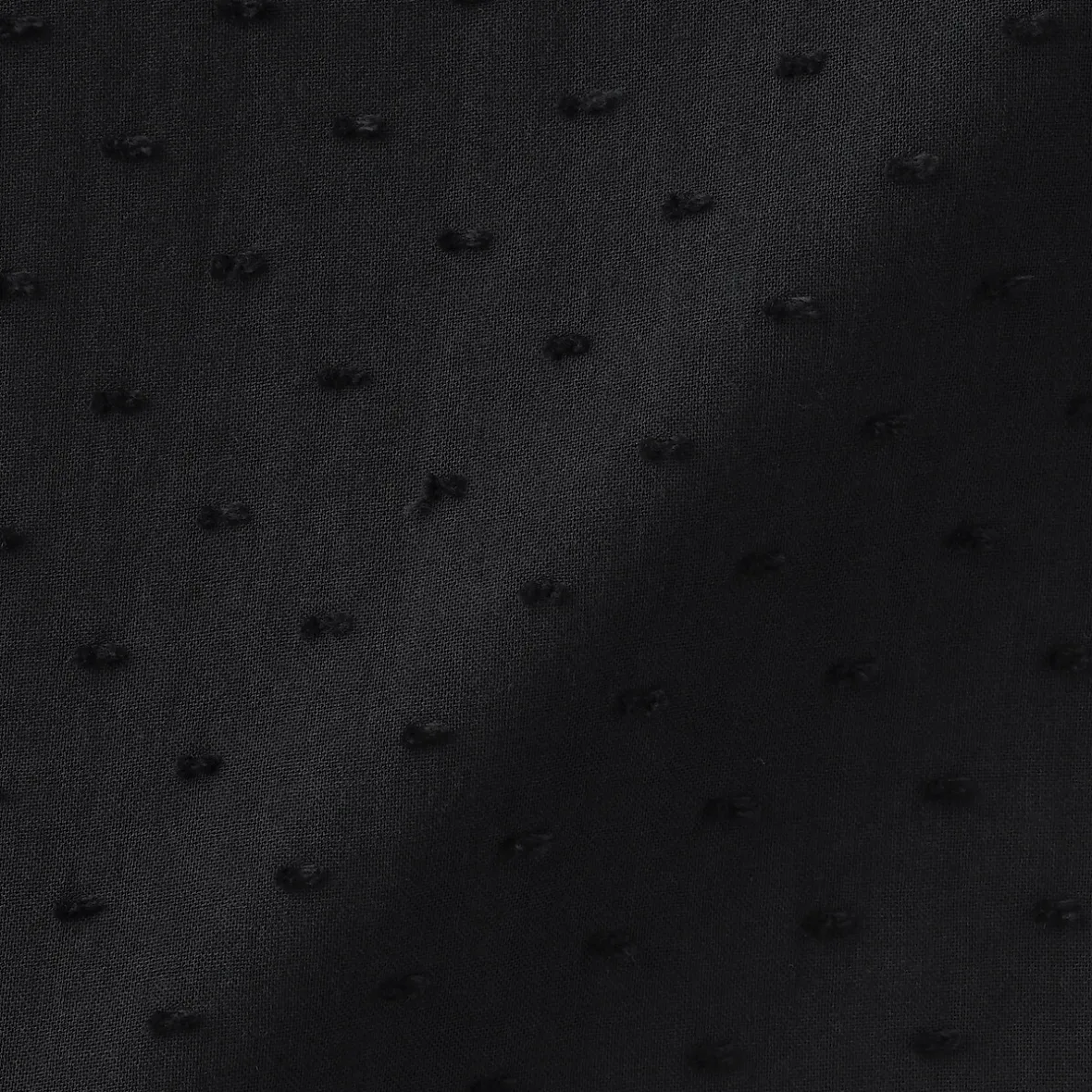 Hot Muji Vestido top de doble gasa con puntos dobby para mujer