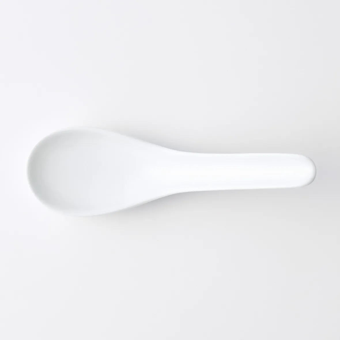 Discount Muji White Porcelain Chinese Spoon