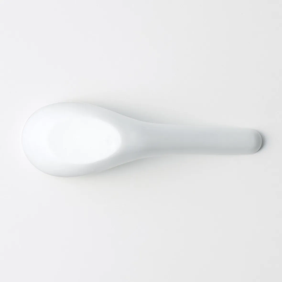 Discount Muji White Porcelain Chinese Spoon