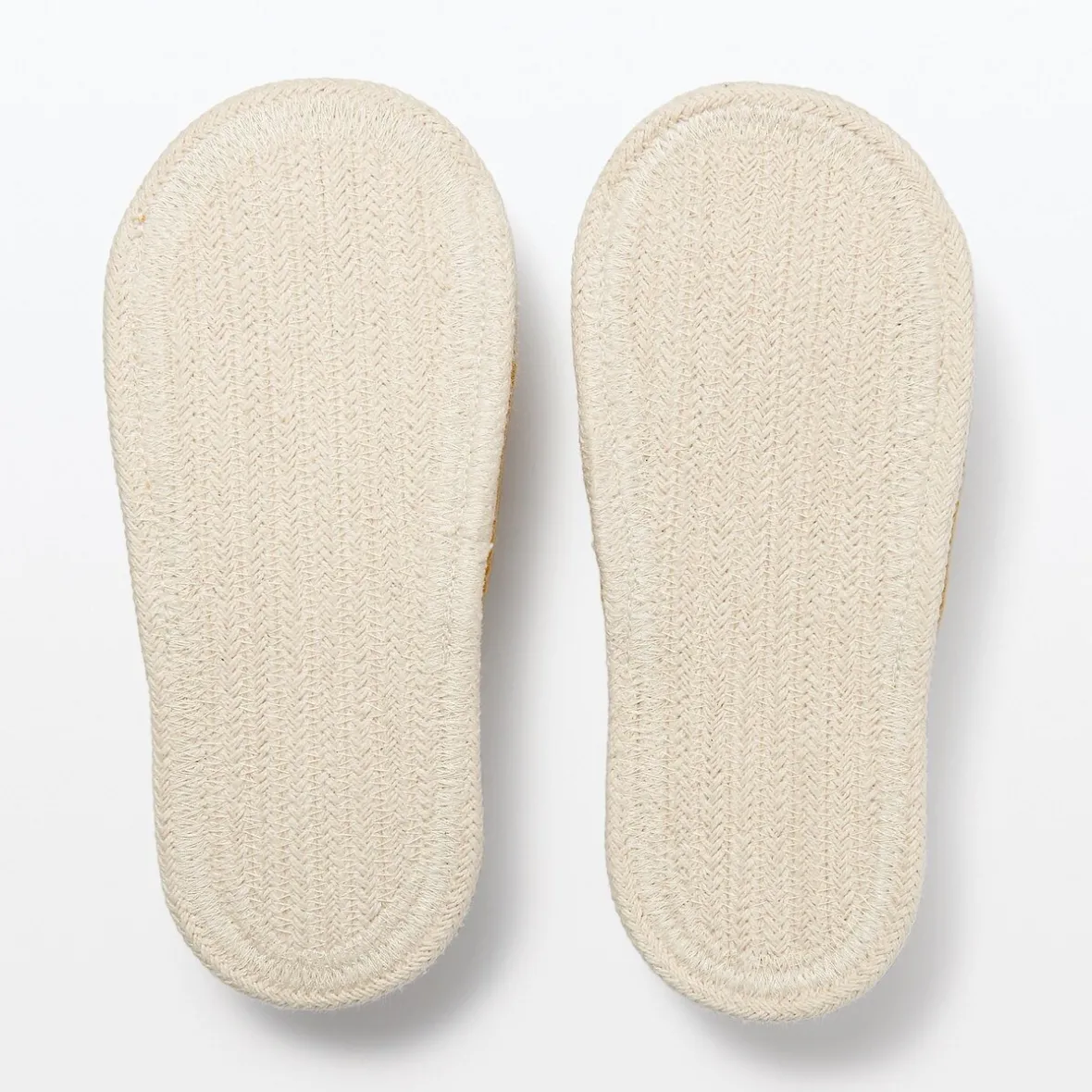 Muji Zapatillas abiertas de mezcla de algodón