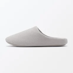 Sale Muji Zapatillas de estar por casa con plantilla de algodón