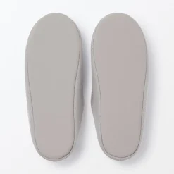 Sale Muji Zapatillas de estar por casa con plantilla de algodón