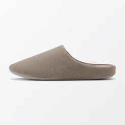 Sale Muji Zapatillas de estar por casa con plantilla de algodón