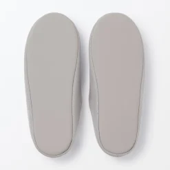 Sale Muji Zapatillas de estar por casa con plantilla de algodón