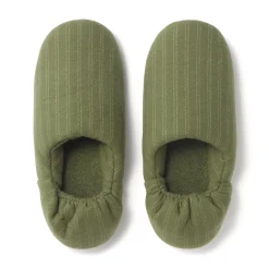 Hot Muji Zapatillas de estar por casa de franela