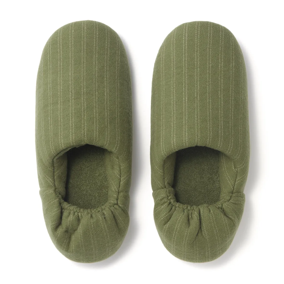 Hot Muji Zapatillas de estar por casa de franela