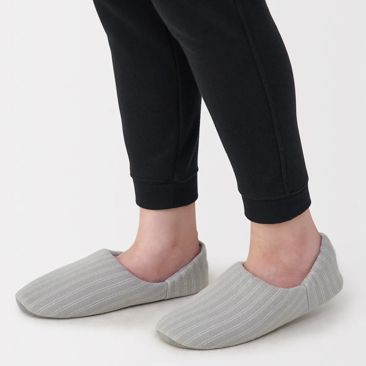 Hot Muji Zapatillas de estar por casa de franela